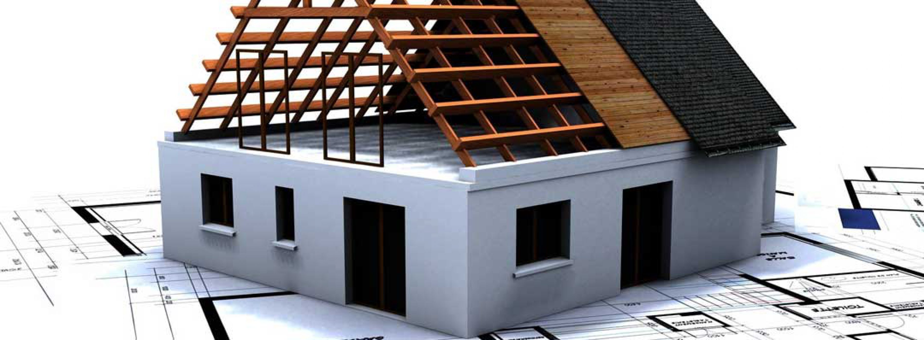 Баннер строительство домов и бань